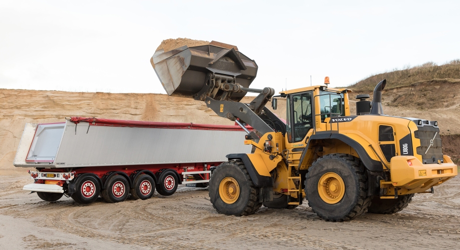 Levering af sand og grus